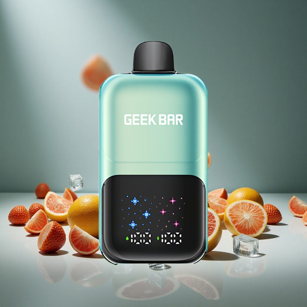 GEEK BAR 2GO 50000 Puffs Cool Mint Ice 20ml E-liquid Dual Tanks Rechargeable
