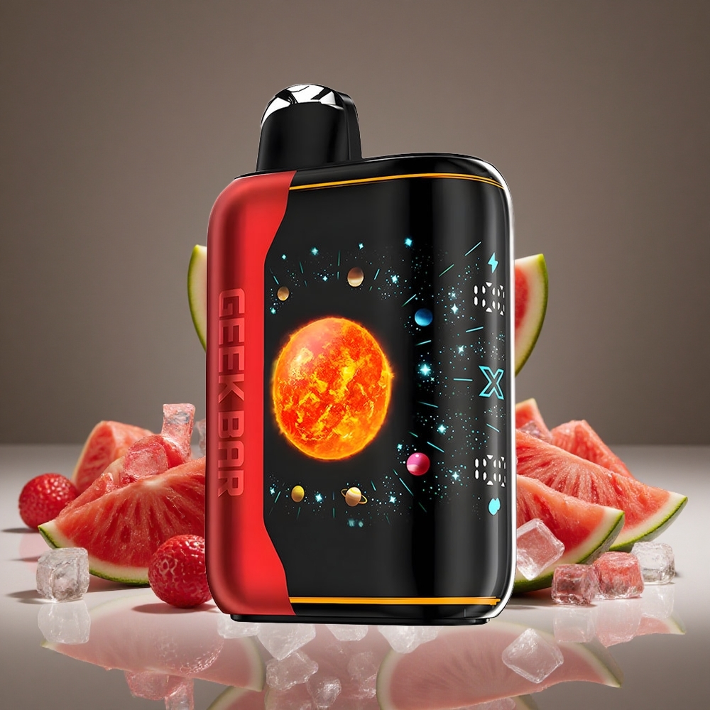 GEEK BAR Platinum 25000 Puffs Watermelon Ice 20ml E-liquid Dual Mesh 2% Nicotine
