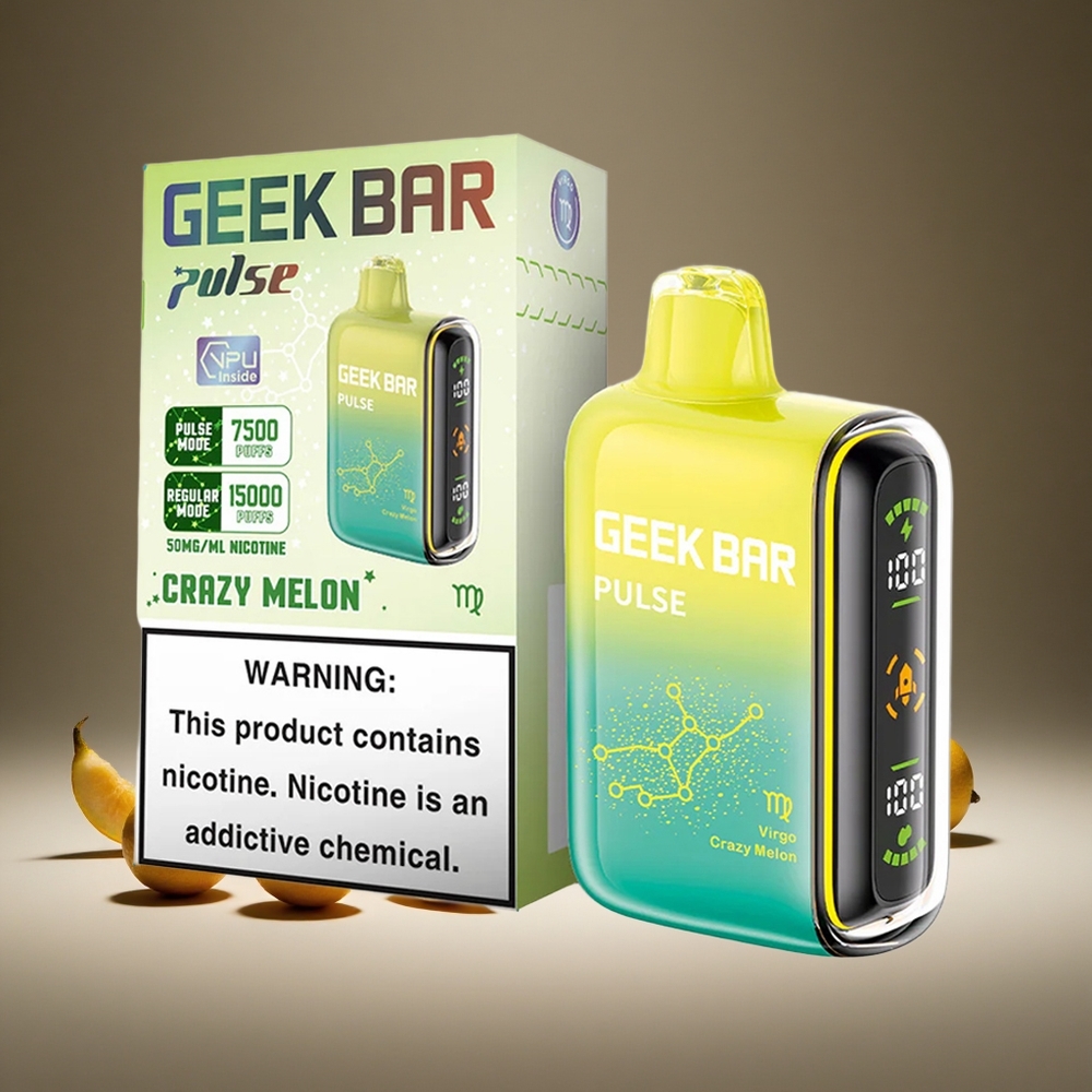Geek Bar Pulse 15000 Puffs 16ml E-liquid 5% Nicotine USB-C Zodiac Edition