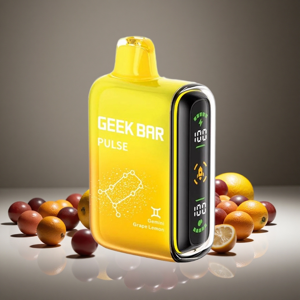 Geek Bar Pulse 15000 Puffs 16ml E-liquid 5% Nicotine USB-C Zodiac Edition