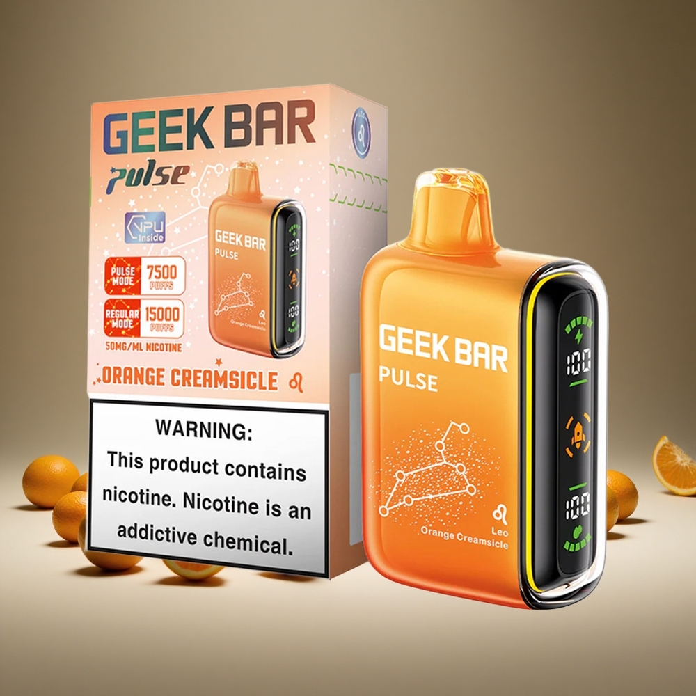 Geek Bar Pulse 15000 Puffs 16ml E-liquid 5% Nicotine USB-C Zodiac Edition