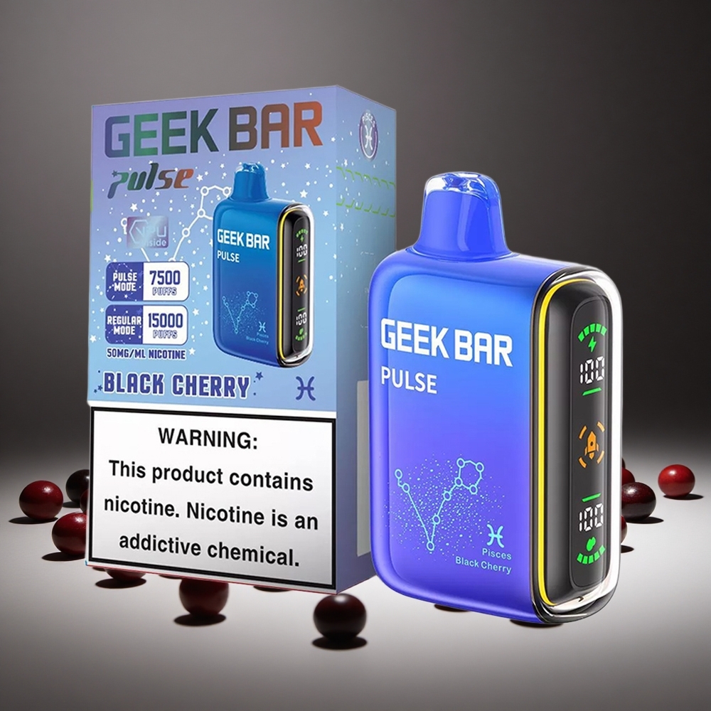 Geek Bar Pulse 15000 Puffs 16ml E-liquid 5% Nicotine USB-C Zodiac Edition