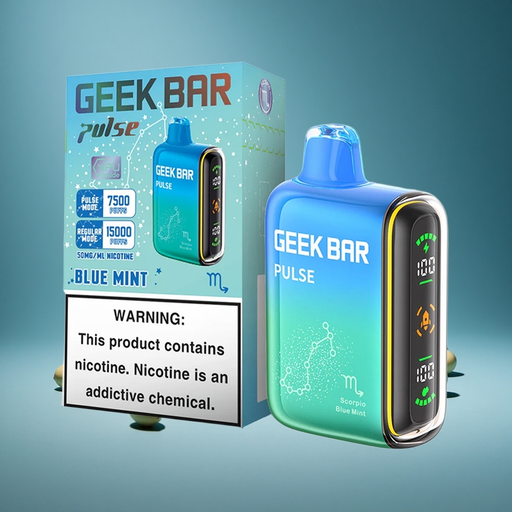 Geek Bar Pulse 15000 Puffs 16ml E-liquid 5% Nicotine USB-C Zodiac Edition