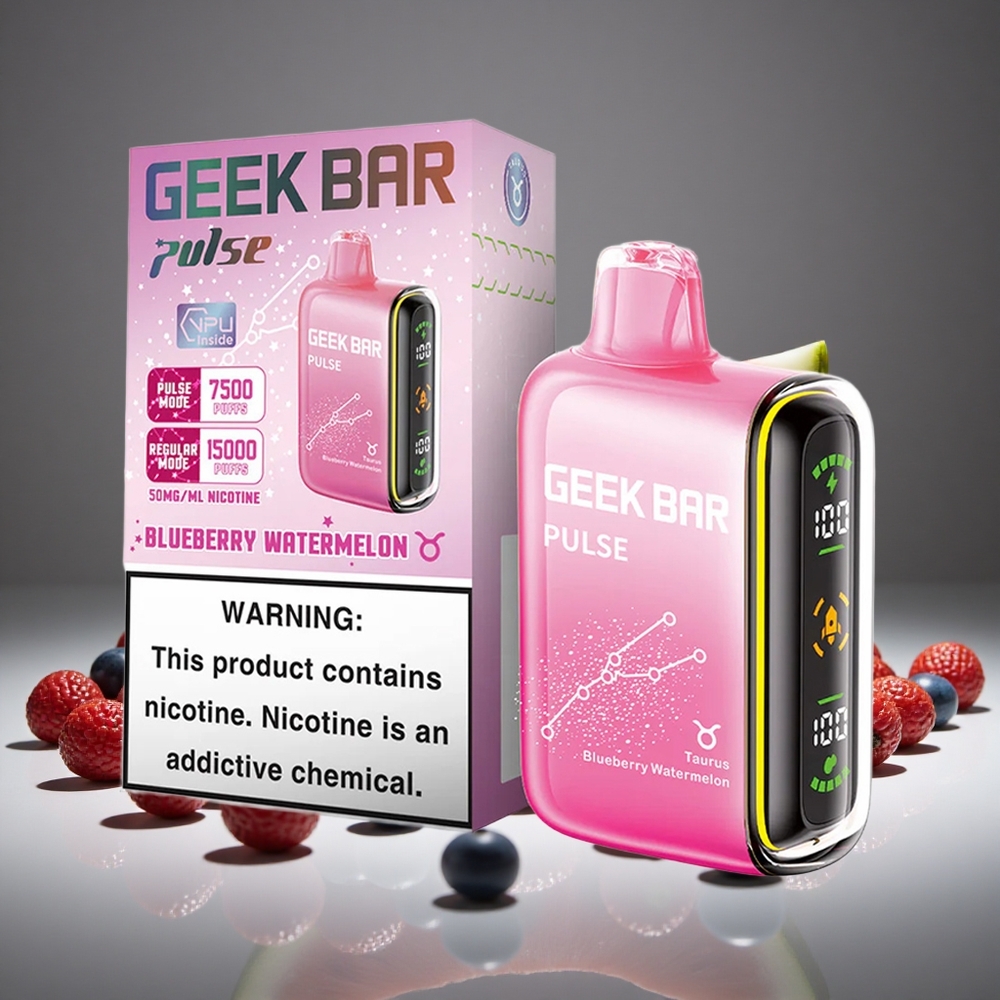 Geek Bar Pulse 15000 Puffs 16ml E-liquid 5% Nicotine USB-C Zodiac Edition
