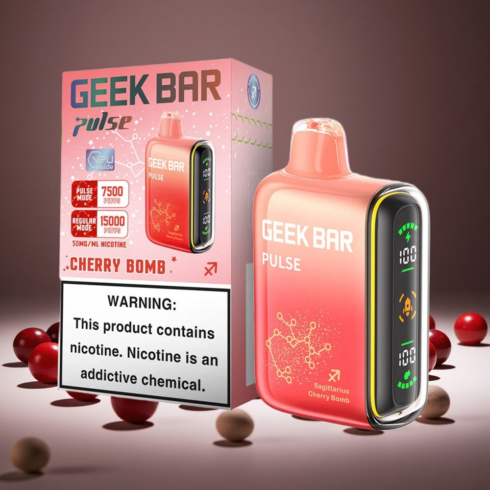 Geek Bar Pulse 15000 Puffs 16ml E-liquid 5% Nicotine USB-C Zodiac Edition