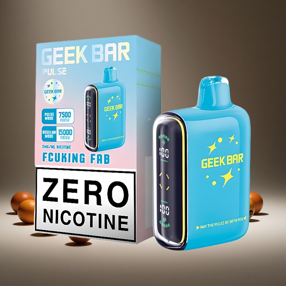 Geek Bar Pulse 15000 Puffs 16ml E-liquid USB-C 650mAh Battery Zero Nicotine