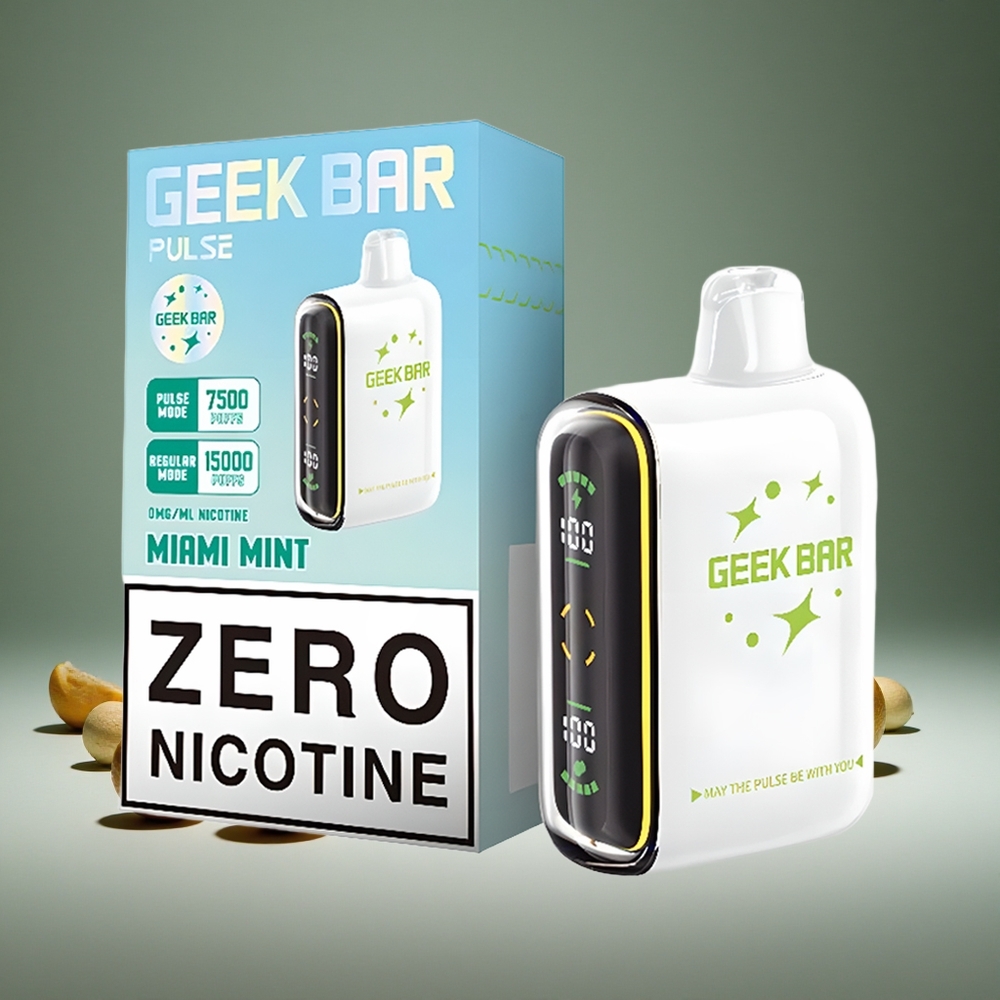 Geek Bar Pulse 15000 Puffs 16ml E-liquid USB-C 650mAh Battery Zero Nicotine