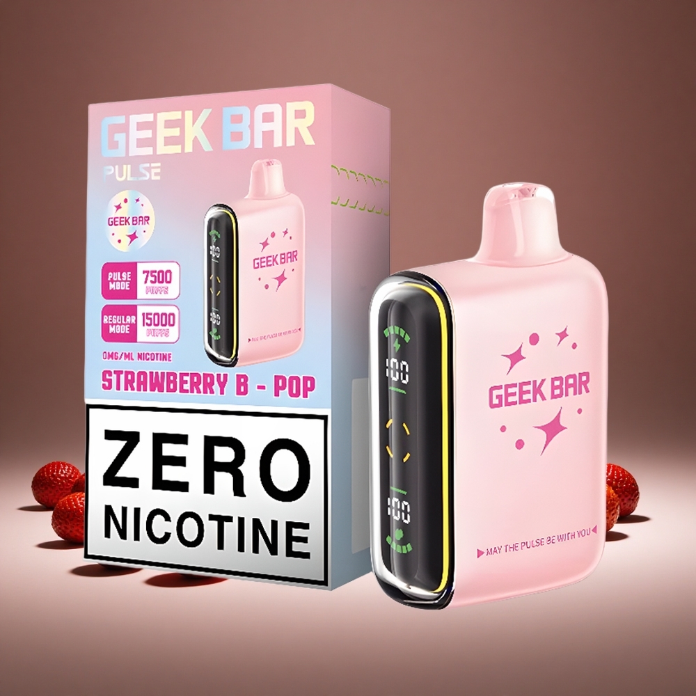 Geek Bar Pulse 15000 Puffs 16ml E-liquid USB-C 650mAh Battery Zero Nicotine