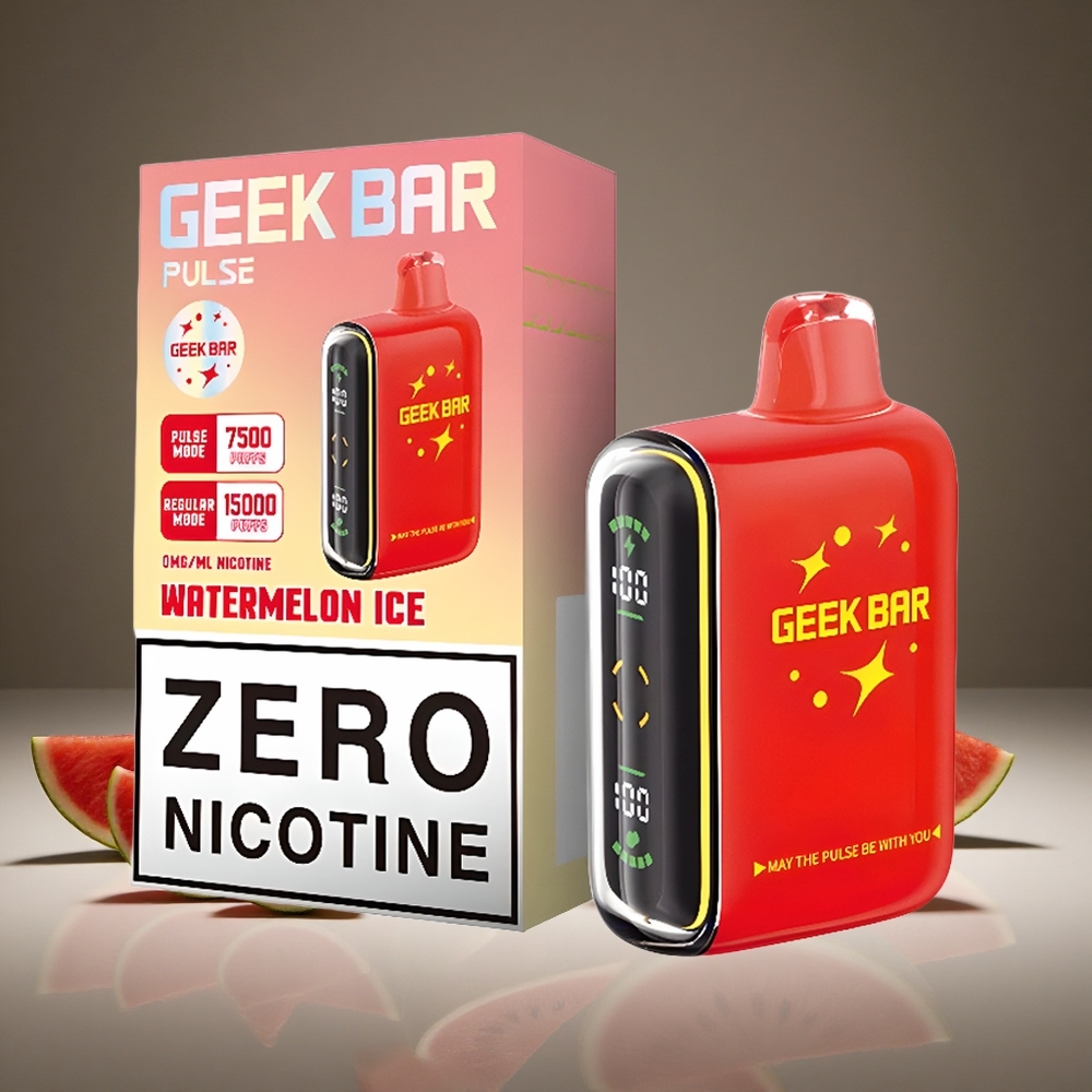 Geek Bar Pulse 15000 Puffs 16ml E-liquid USB-C 650mAh Battery Zero Nicotine