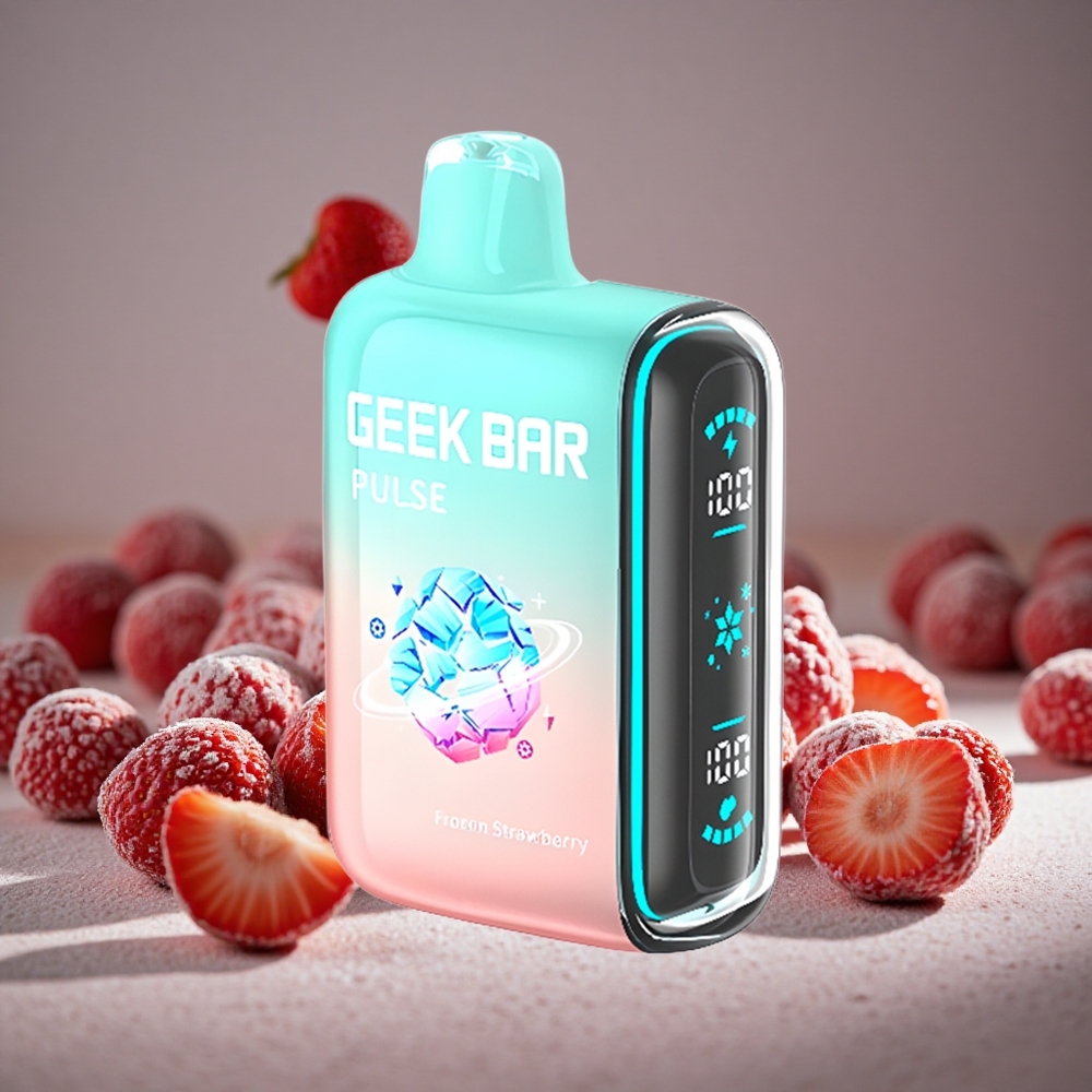 Geek Bar Pulse 15000 Puffs Frozen Edition 16ml E-liquid 5% Nicotine USB-C 650mAh Battery