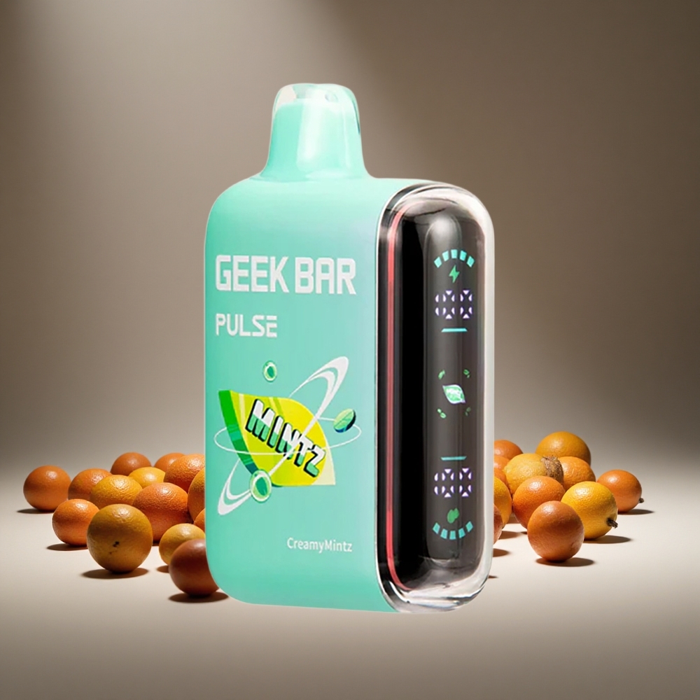 Geek Bar Pulse 15000 Puffs Mintz 16ml E-liquid 5% Nicotine USB-C 650mAh Battery