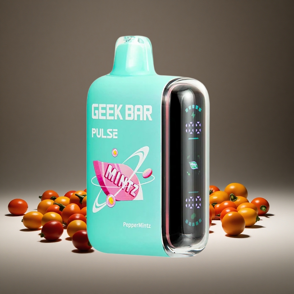 Geek Bar Pulse 15000 Puffs Mintz 16ml E-liquid 5% Nicotine USB-C 650mAh Battery