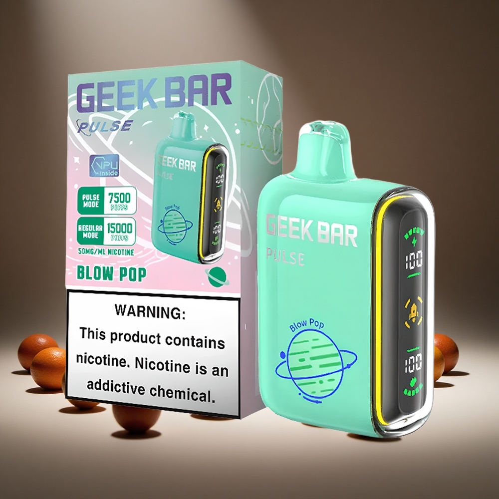 Geek Bar Pulse 15000 Puffs Planet Edition 16ml E-liquid 5% Nicotine USB-C 650mAh Battery