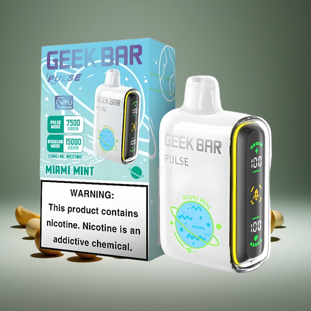 Geek Bar Pulse 15000 Puffs Planet Edition 16ml E-liquid 5% Nicotine USB-C 650mAh Battery