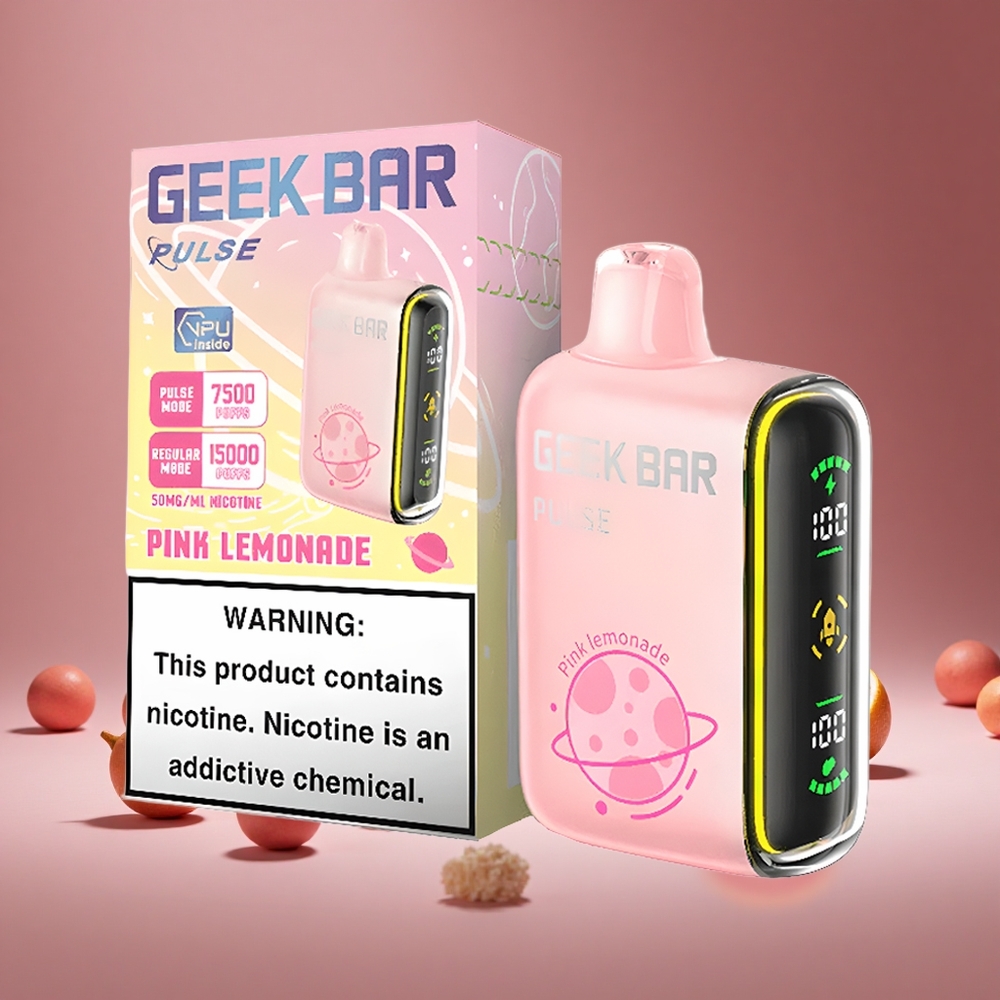 Geek Bar Pulse 15000 Puffs Planet Edition 16ml E-liquid 5% Nicotine USB-C 650mAh Battery