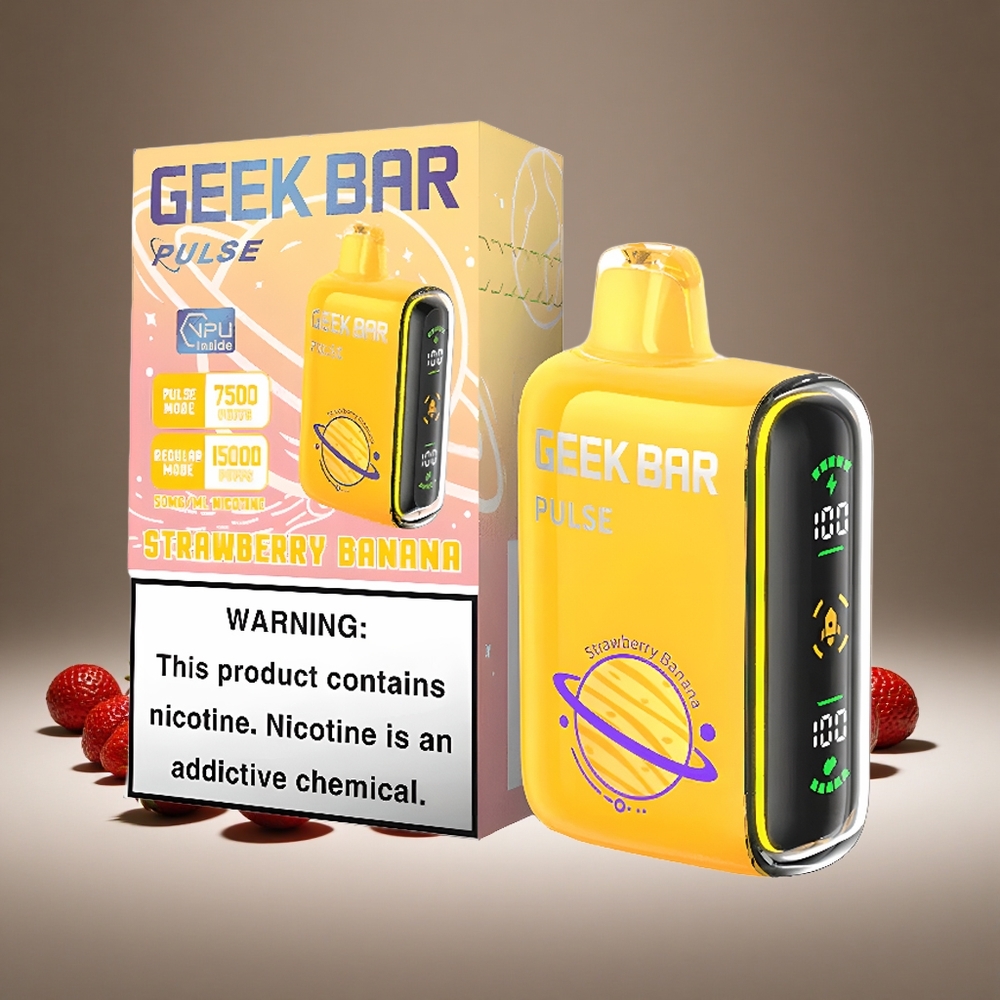 Geek Bar Pulse 15000 Puffs Planet Edition 16ml E-liquid 5% Nicotine USB-C 650mAh Battery