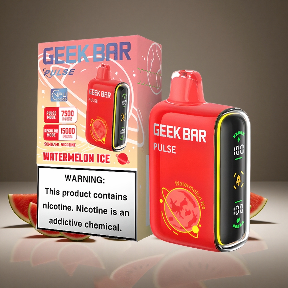 Geek Bar Pulse 15000 Puffs Planet Edition 16ml E-liquid 5% Nicotine USB-C 650mAh Battery