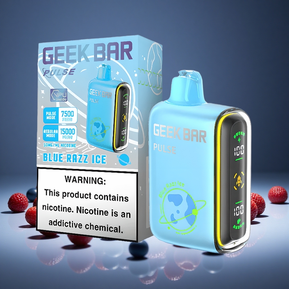 Geek Bar Pulse 15000 Puffs Planet Edition 16ml E-liquid 5% Nicotine USB-C 650mAh Battery