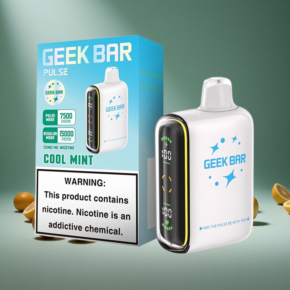 Geek Bar Pulse 15000 Puffs Planet Edition 16ml E-liquid 5% Nicotine USB-C 650mAh Battery