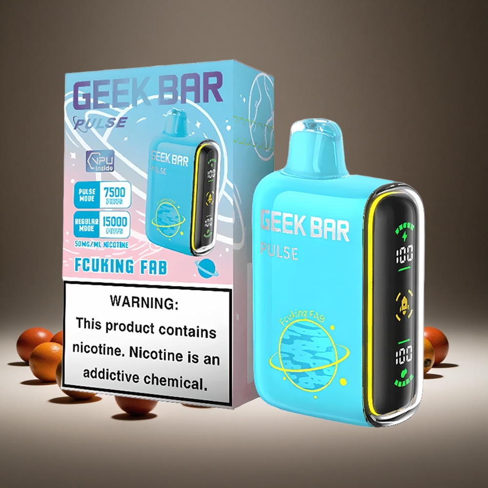 Geek Bar Pulse 15000 Puffs Planet Edition 16ml E-liquid 5% Nicotine USB-C 650mAh Battery