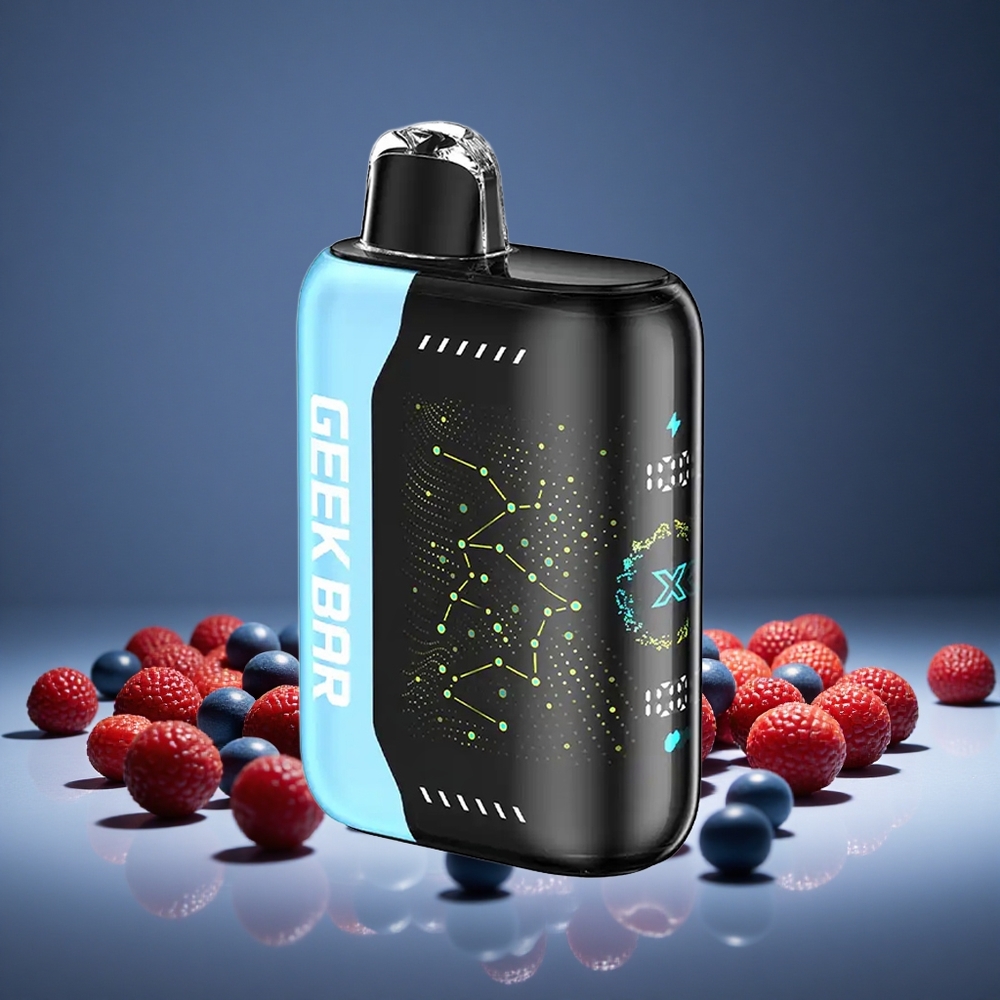 Geek Bar Pulse X 25000 Puffs 18ml E-liquid Dual Mesh Coil USB Type-C Charge
