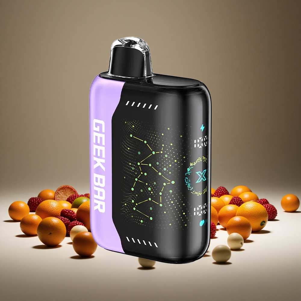 Geek Bar Pulse X 25000 Puffs 18ml E-liquid Dual Mesh Coil USB Type-C Charge