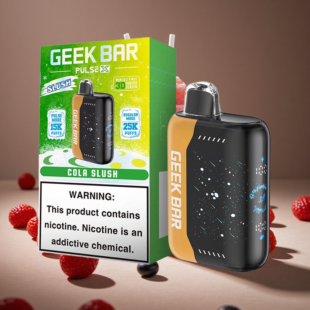 Geek Bar Pulse X 25000 Puffs Slush 18ml E-liquid Dual Mesh USB-C