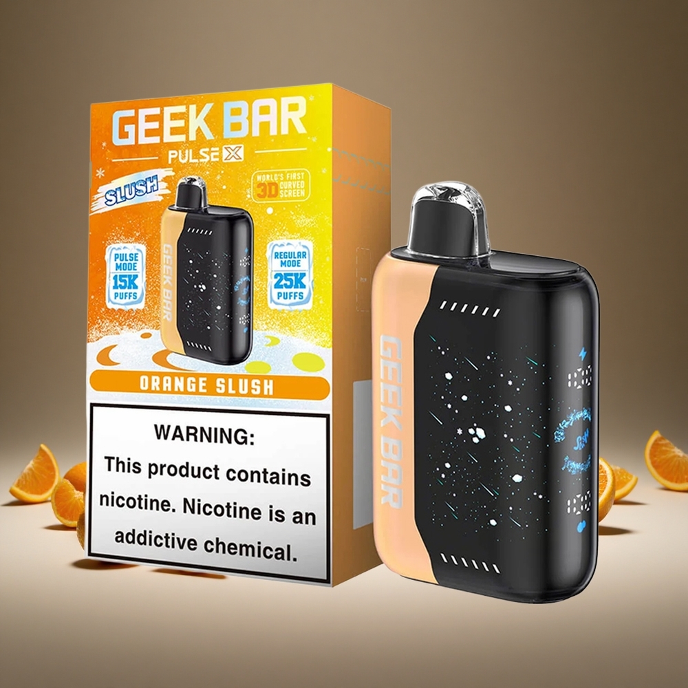Geek Bar Pulse X 25000 Puffs Slush 18ml E-liquid Dual Mesh USB-C