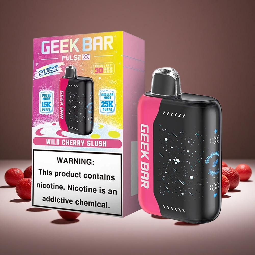 Geek Bar Pulse X 25000 Puffs Slush 18ml E-liquid Dual Mesh USB-C