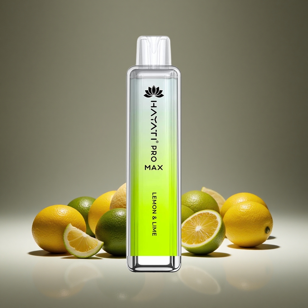 Hayati Pro Max 4000 Puffs Lemon Lime 2%/5% Nicotine 1400mAh Battery Rechargeable