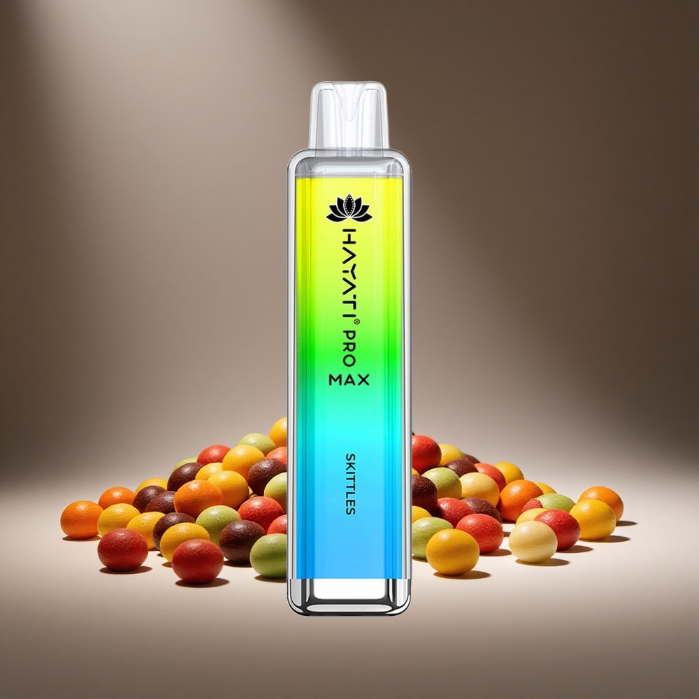 Hayati Pro Max 4000 Puffs Skittles Disposable Vape 2%/5% Nicotine 1400mAh Battery