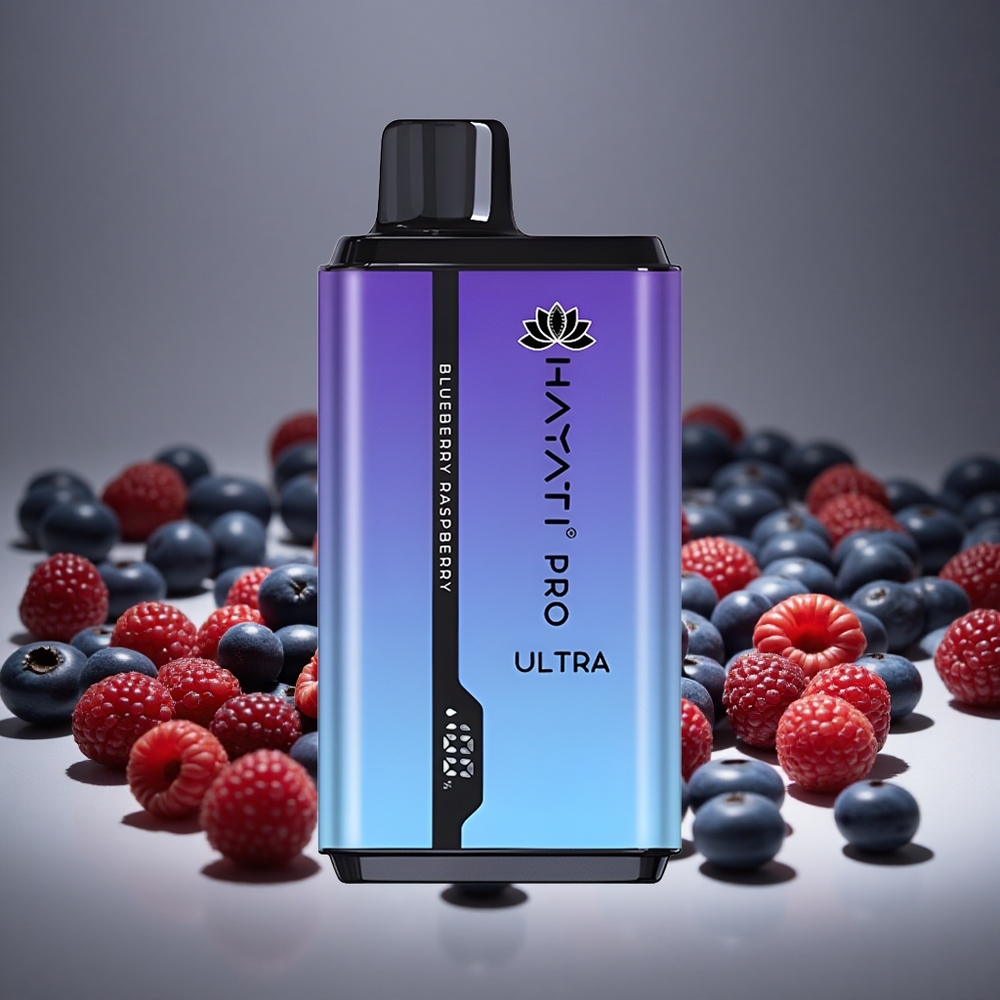 Hayati Pro Ultra 15000 Puffs Blueberry Raspberry 2 12ml E-liquid 2% Nicotine 850mAh Battery
