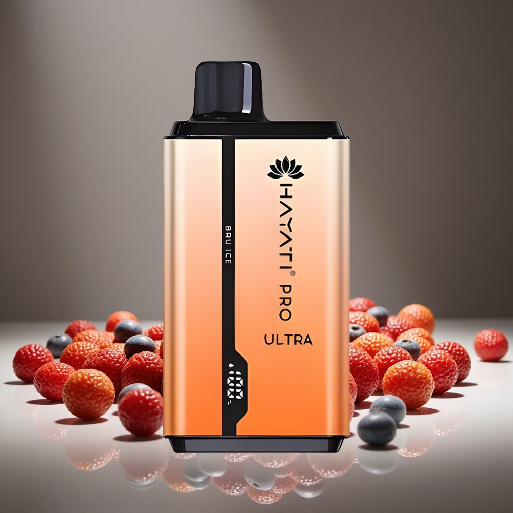 Hayati Pro Ultra 15000 Puffs Bru Ice 2 12ml E-liquid 2% Nicotine 850mAh Battery