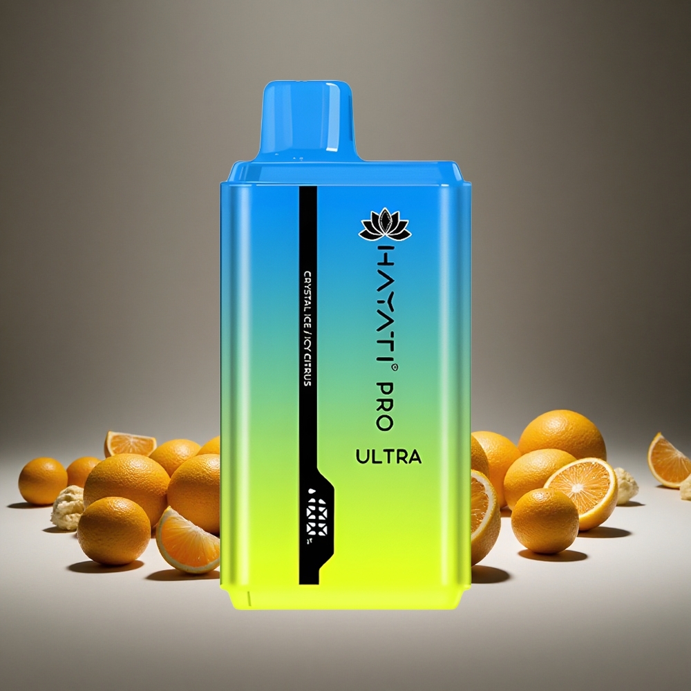 Hayati Pro Ultra 15000 Puffs Crystal Ice 2 12ml E-liquid 2% Nicotine 850mAh Battery