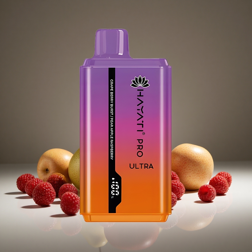 Hayati Pro Ultra 15000 Puffs Grape Berry Burst 2 12ml E-liquid 2% Nicotine 850mAh Battery