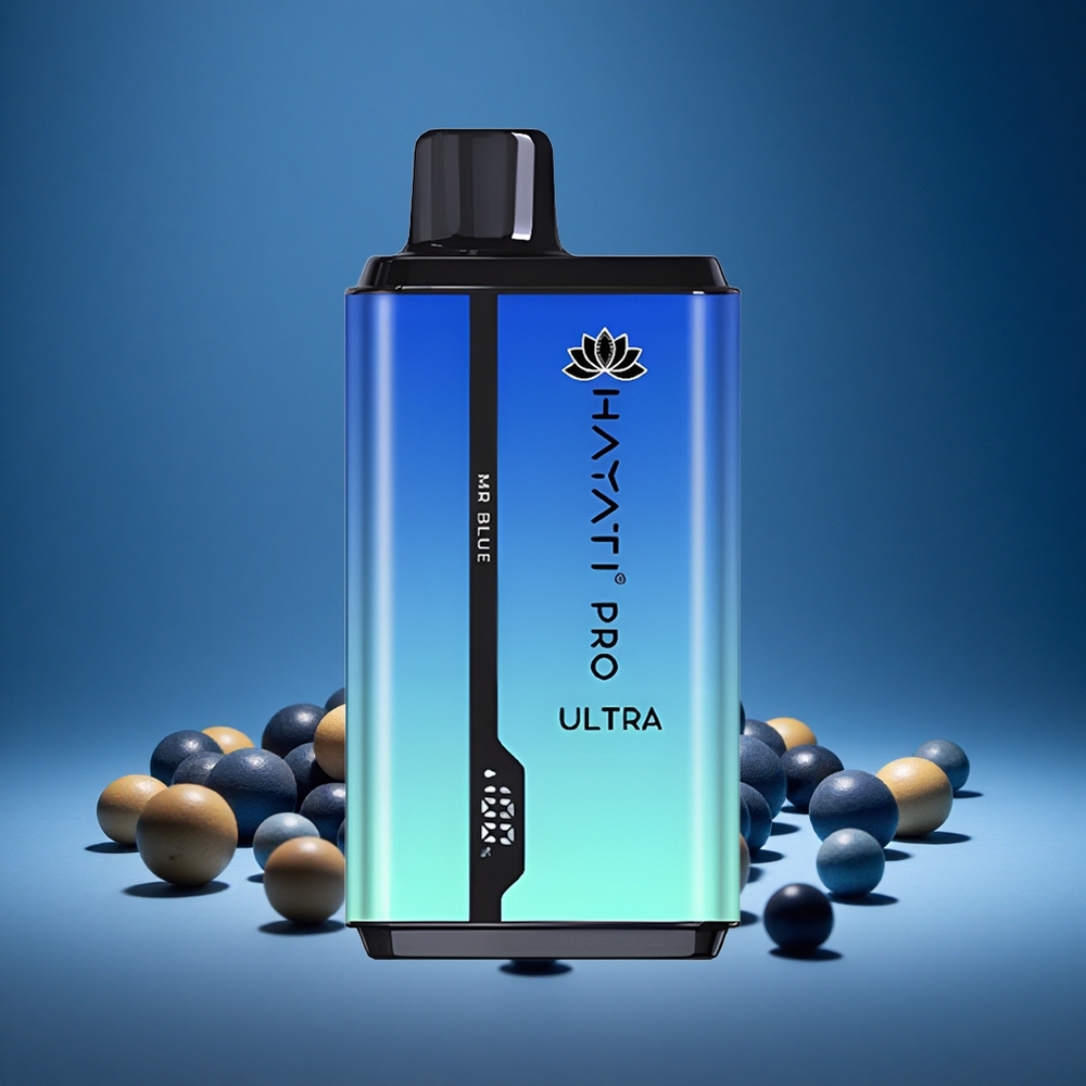 Hayati Pro Ultra 15000 Puffs Mr Blue 2 12ml E-liquid 2% Nicotine 850mAh Battery
