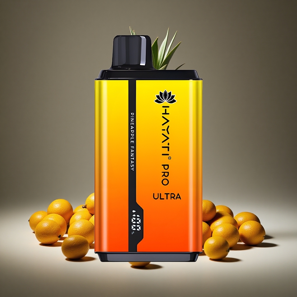 Hayati Pro Ultra 15000 Puffs Pineapple Fantasy 2 12ml E-liquid 2% Nicotine 850mAh Battery