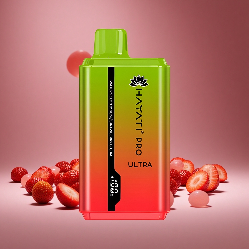 Hayati Pro Ultra 15000 Puffs Watermelon Bubblegum 24ml E-liquid 2% Nicotine