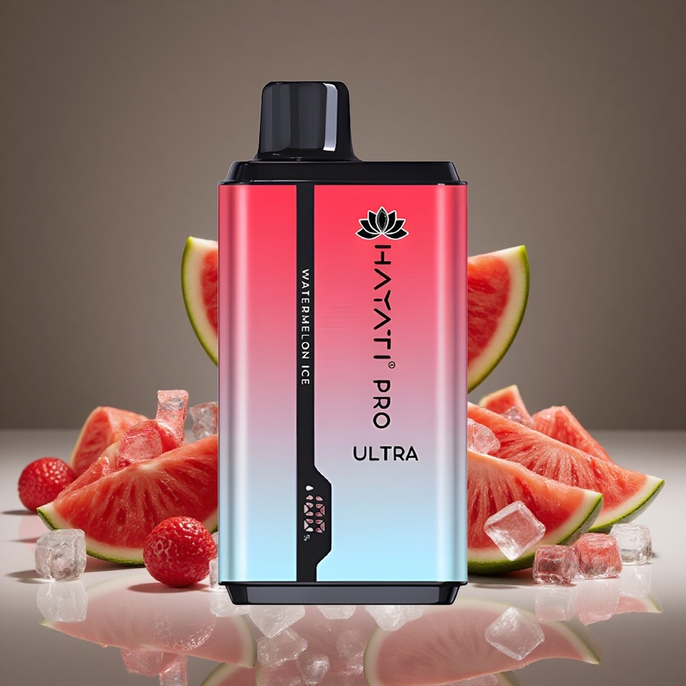 Hayati Pro Ultra 15000 Puffs Watermelon Ice 850mAh Battery 24ml E-liquid 2% Nicotine