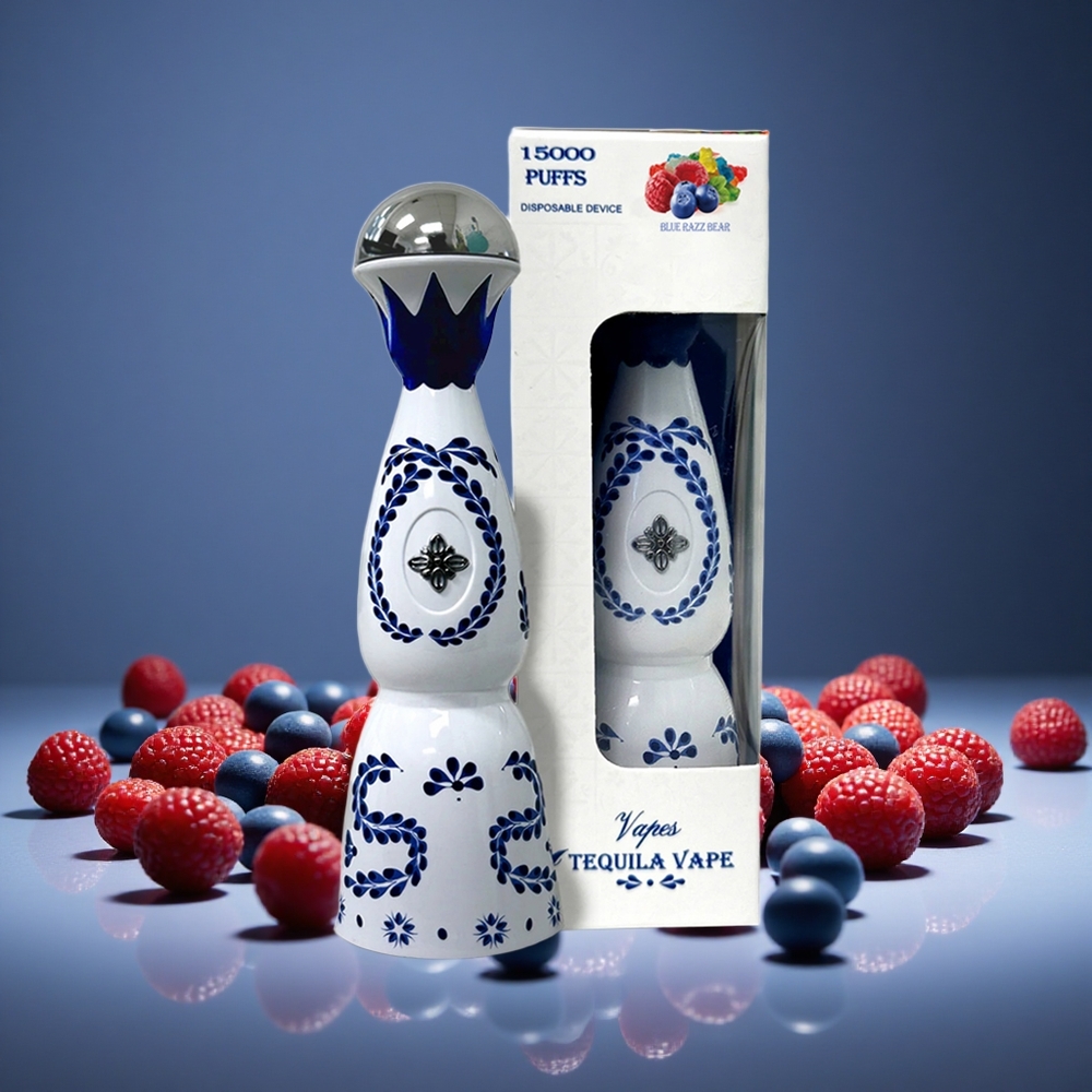 HUMO Azul 15000 Puffs Blue Razz Bear 20ml E-liquid 5% Nicotine 500mAh Battery USB-C