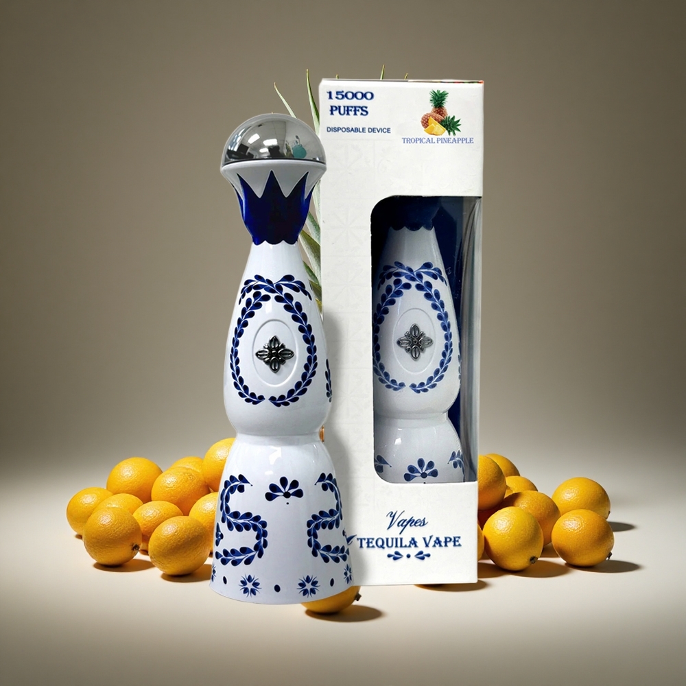 HUMO Azul 15000 Puffs Tropical Pineapple 20ml E-liquid 5% Nicotine 500mAh Battery USB-C