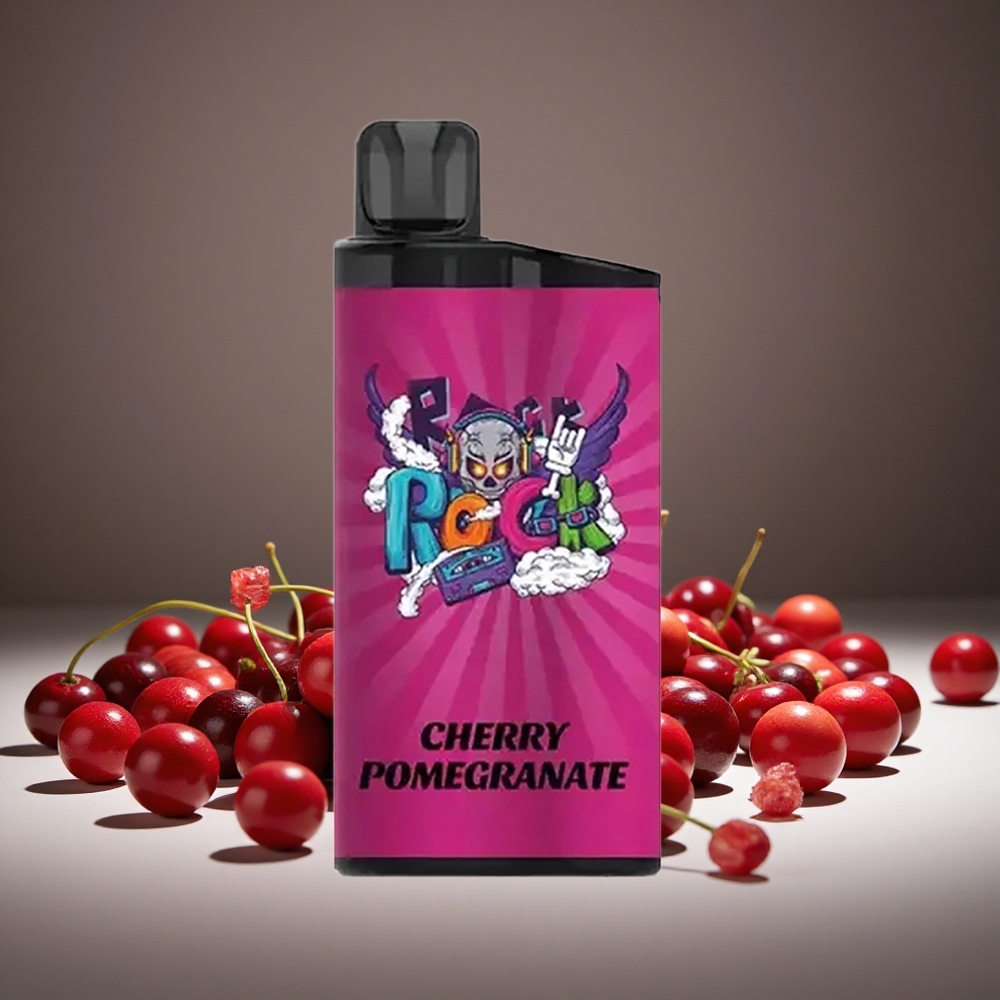 IGET Bar 3500 Puffs Cherry Pomegranate Disposable Vape 1400mAh Battery 1.2 Ohm Mesh