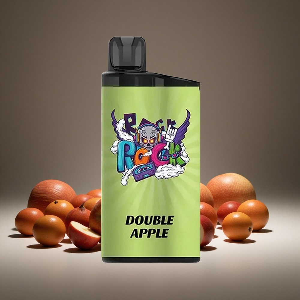 IGET Bar 3500 Puffs Double Apple Disposable Vape 1400mAh Battery 1.2 Ohm Mesh Coil