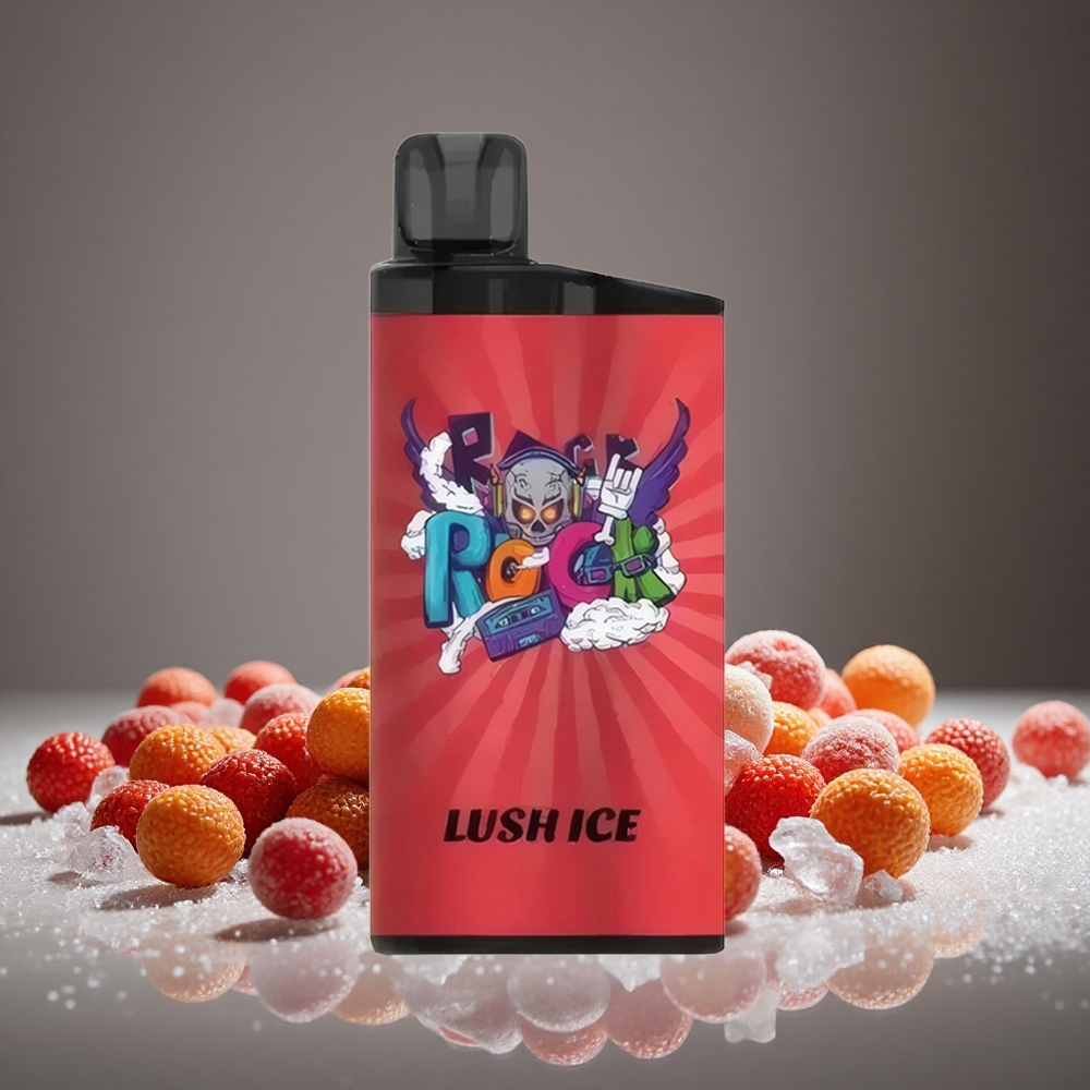 IGET Bar 3500 Puffs Lush Ice Disposable Vape with 1.2 Ohm Mesh Coil & 1400mAh Battery