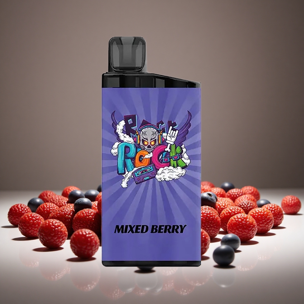 IGET Bar 3500 Puffs Mixed Berry Disposable Vape with 1400mAh Battery 1.2 Ohm Mesh Coil