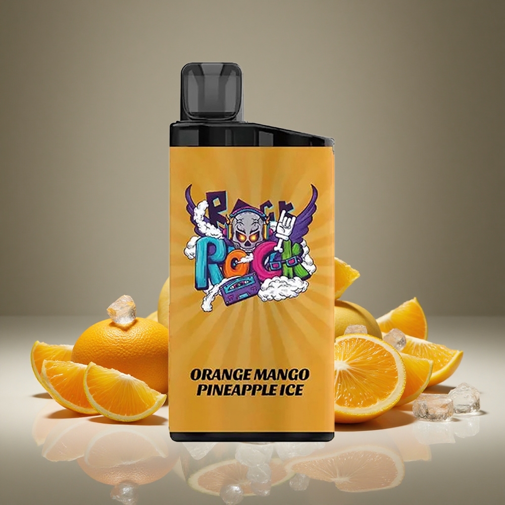 IGET Bar 3500 Puffs Orange Mango Pineapple Ice Disposable Vape 1400mAh Battery Mesh Coil