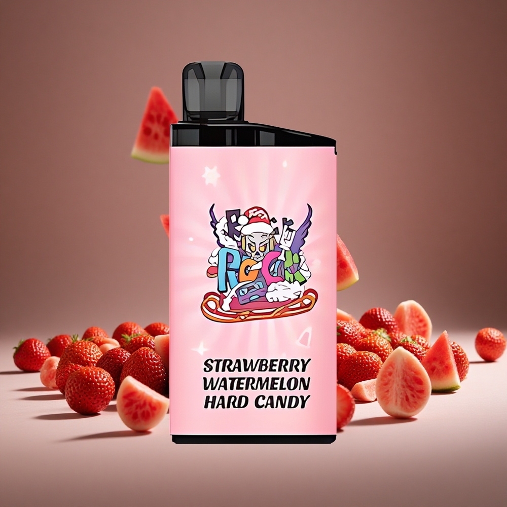 IGET Bar 3500 Puffs Strawberry Watermelon Hard Candy 1400mAh Battery 1.2 Ohm Mesh Coil