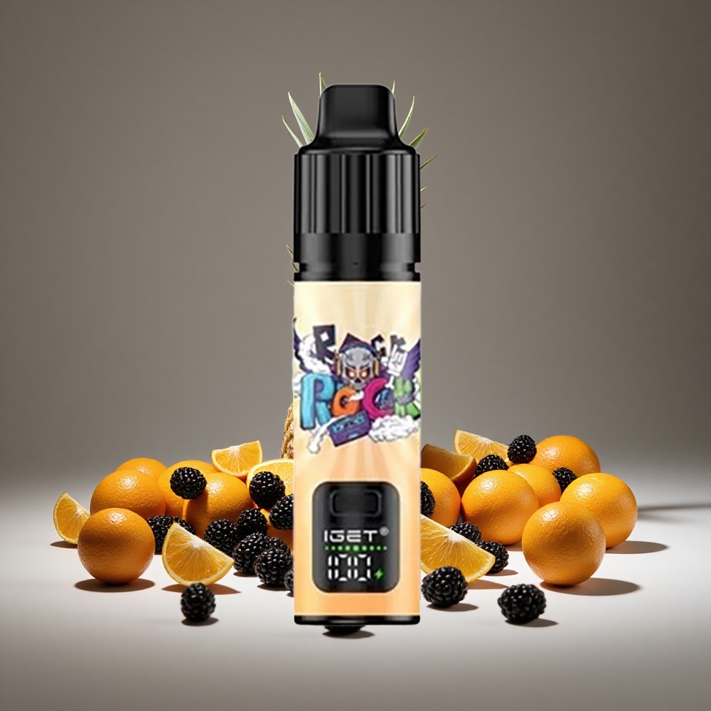 IGET BAR PLUS S3 10000 Puffs Blackberry Pineapple Orange 18ml E-liquid 5% Nicotine 950mAh Battery