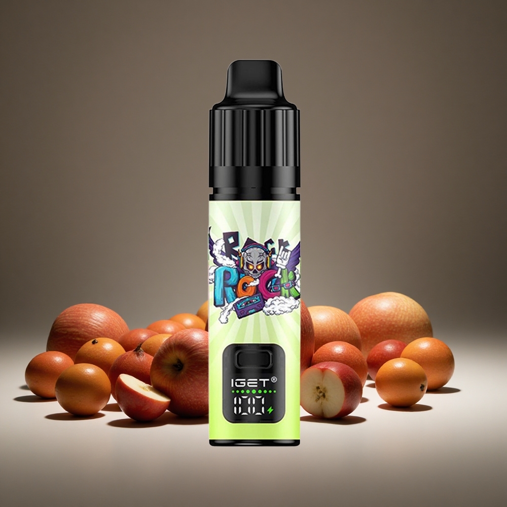 IGET BAR PLUS S3 10000 Puffs Double Apple 18ml E-liquid 5% Nicotine 950mAh Battery 1.0 Ohm