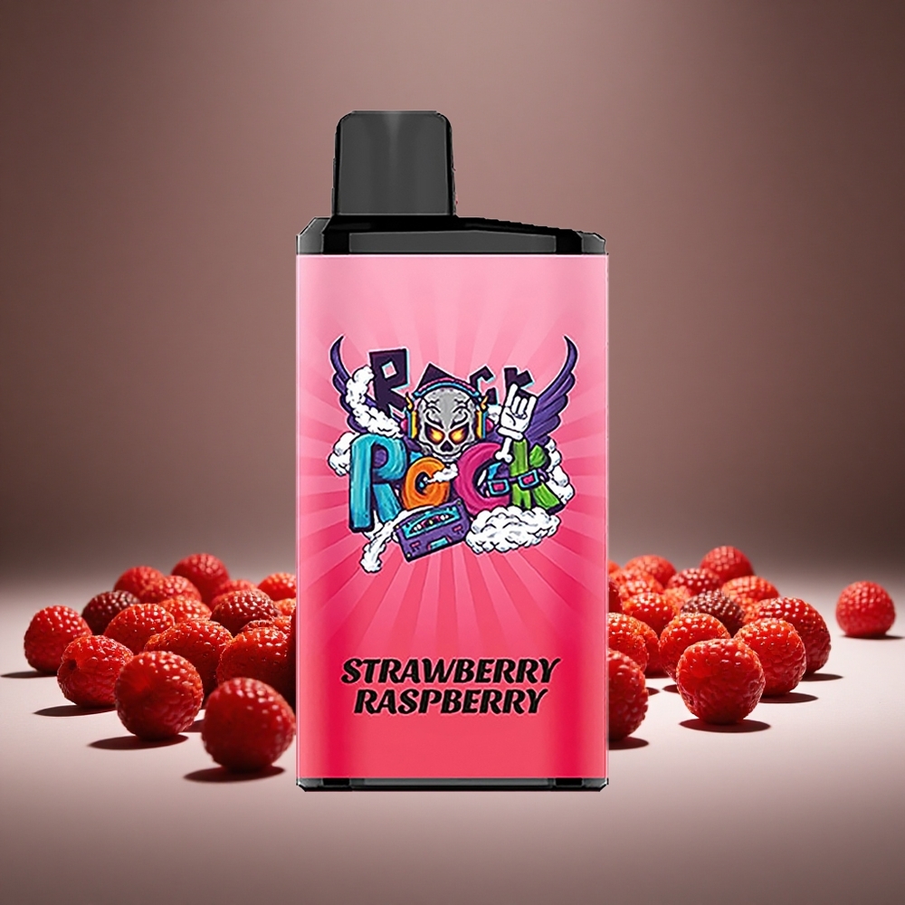 IGET Bar Pro 10000 Puffs Strawberry Raspberry 2000mAh Battery 1.2Ohm Mesh 93g